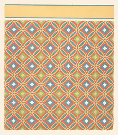 Потолок гробницы Аменемхата (№ 82) by Гюстав Жекиер, 1911 — digital art print download