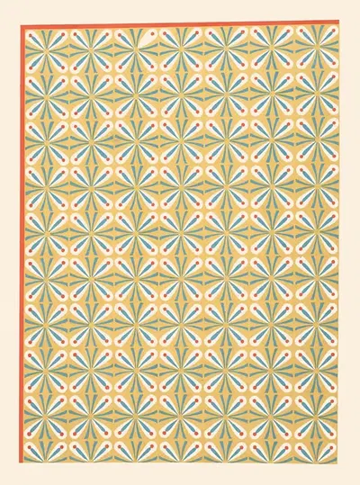 40. Потолок гробницы Хапусенба (№ 67) by Гюстав Жекиер, 1911 — digital art print download