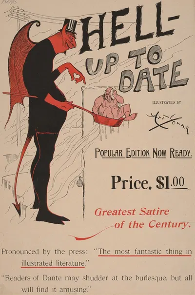 Hell — up to date by Арт Янг, 1893 — digital art print download