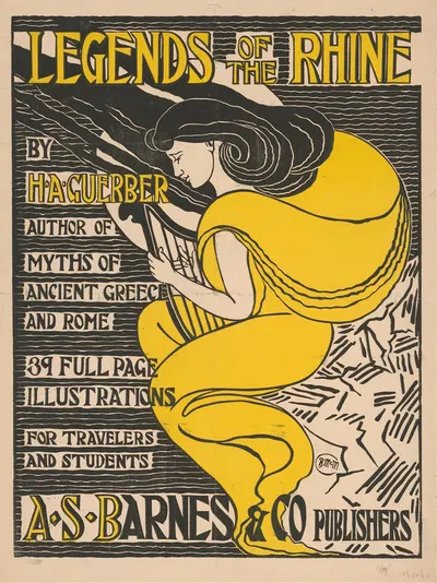 Legends of the Rhine by Blanche McManus, 1895 — digital art print download