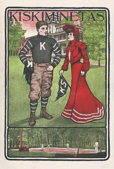 Kiskikinetas by Бристоу Адамс, 1903 — digital art print download