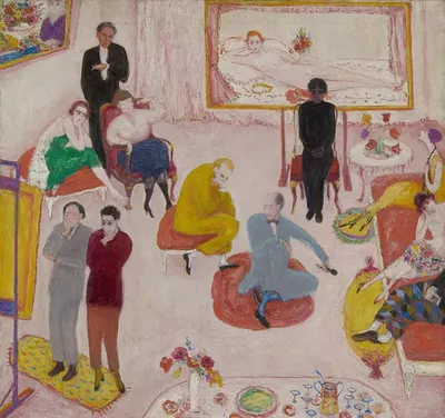 Studio Party (Soirée) by Florine Stettheimer — digital art print download