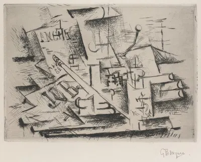 Job by Georges Braque, 1911 — digital art print download