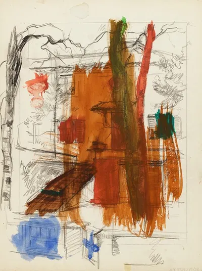 Outline by Henry Ericsson, 1930 — digital art print download