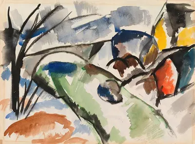 River Landscape by Sulho Sipilä, 1915 - 1920 — digital art print download