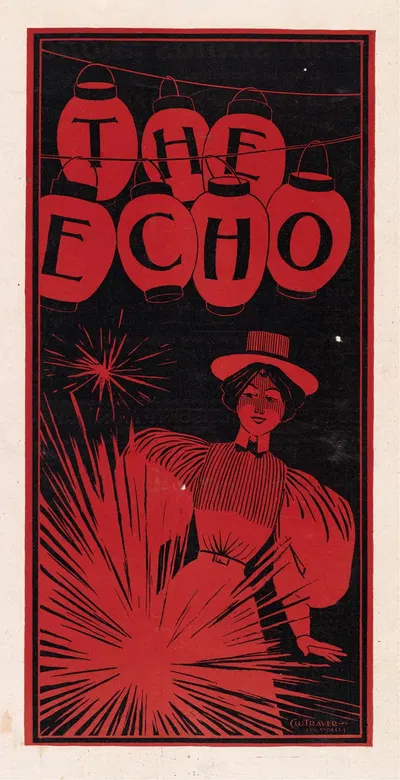 The echo, New York, June 15th and July 1st, 1896 by Charles Warde Traver, 1896 — digital art print download
