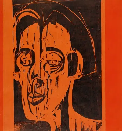 Портрет Эрнста Людвига Кирхнера II by Альберт Мюллер, 1925 — digital art print download