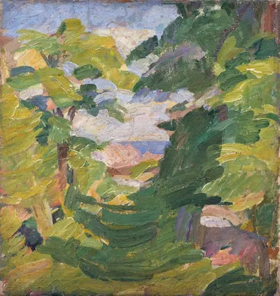 Миндет, Кристиансё by Эдвард Вейе, 1911 - 1912 — digital art print download