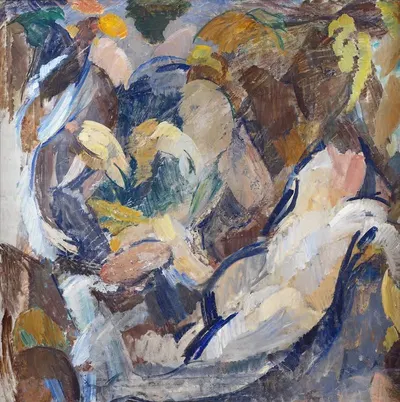 Романтическая фантазия by Эдвард Вейе, 1919 - 1924 — digital art print download
