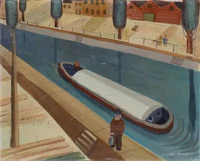 Мотив из Брюгге by Эмануэль Шёттли, 1926 — digital art print download