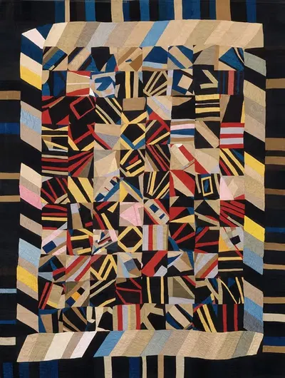 Амишский Crazy Quilt by Лидия Бичи, 1910-1920 — digital art print download