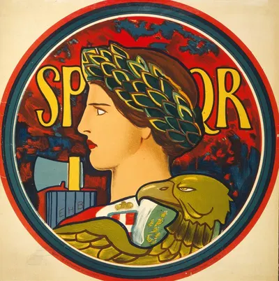 SPQR by Эдвин Хоуланд Блашфилд, 1917 — digital art print download