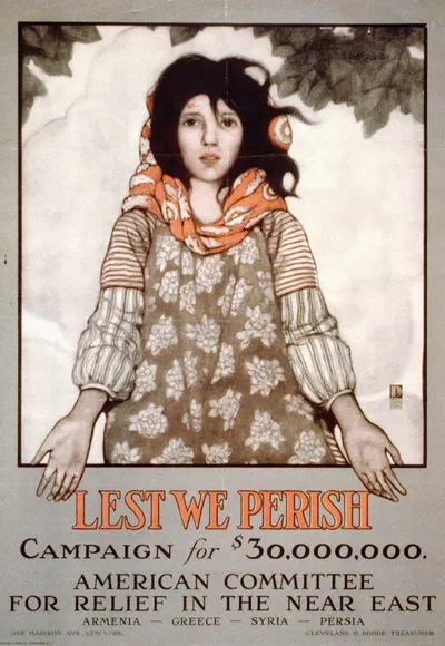Lest we perish by Ethel Franklin Betts, 1918 — digital art print download