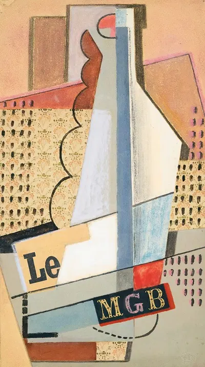 Le Monogramme by María Blanchard, 1916 — digital art print download