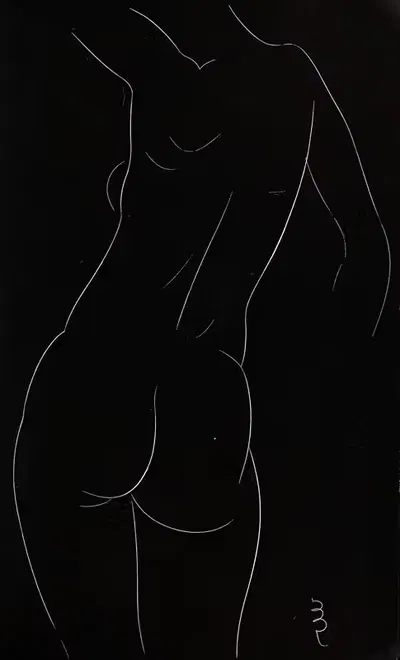 Двадцать пять обнаженных пл.09 by Эрик Гилл — digital art print download