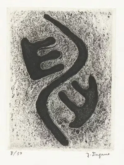 Фантазия в черном by Ё Сугано, 1937 - 1969 — digital art print download