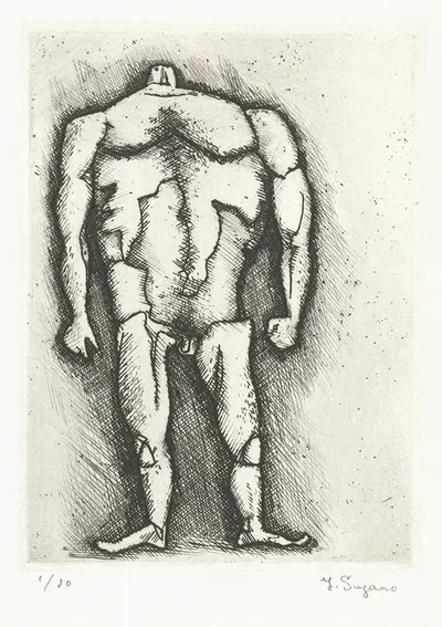 Сильный человек by Ё Сугано, 1937 - 1969 — digital art print download