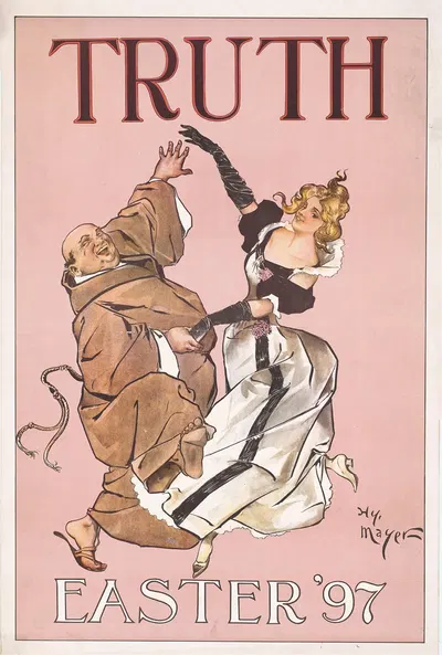 Truth. Easter '97 by Генри Майер, 1897 — digital art print download