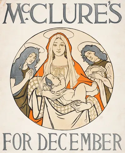 McClure's for December by Джозеф Кристиан Лейендеккер, 1895 — digital art print download