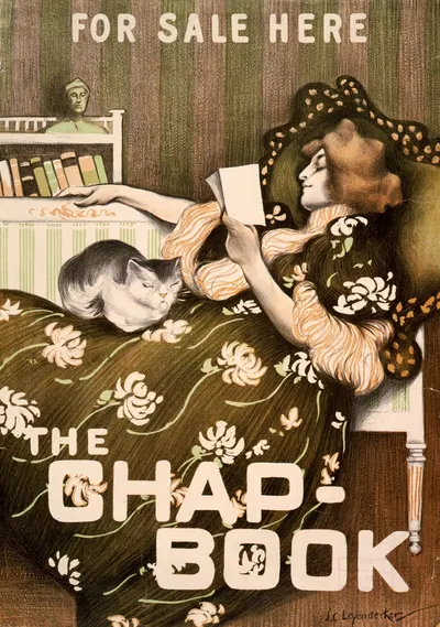 The Chap-book by Джозеф Кристиан Лейендеккер, 1890 — digital art print download