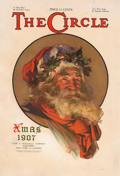 The Circle, Xmas 1907 by Джозеф Кристиан Лейендеккер, 1907 — digital art print download