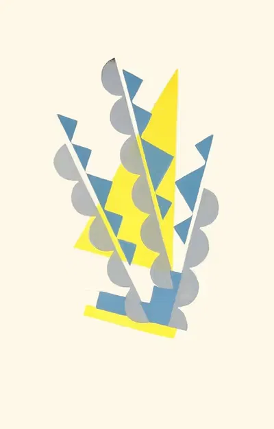 Fleurs, Texte Et Vingt-Six Planches En Couleurs Pl 03 by Serge Gladky, 1929 — digital art print download