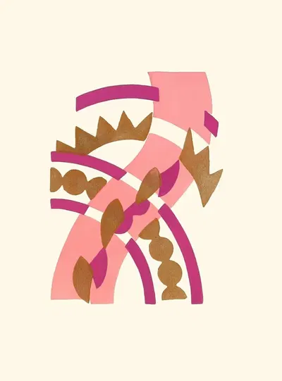 Fleurs, Texte Et Vingt-Six Planches En Couleurs Pl 20 by Serge Gladky, 1929 — digital art print download
