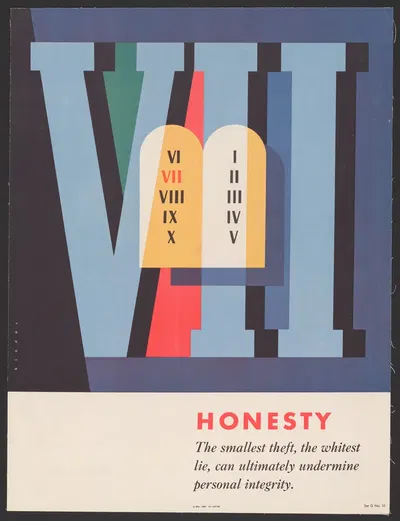 Honesty by Joseph Binder, 1957 — digital art print download