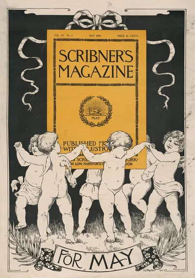 Scribner's magazine for May 1894 by L. L. Roush, 1894 — digital art print download