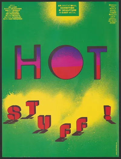 Hot stuff! An invitational exhibition of sculpture in cast metal… by Lanny Sommese, 1985 — digital art print download