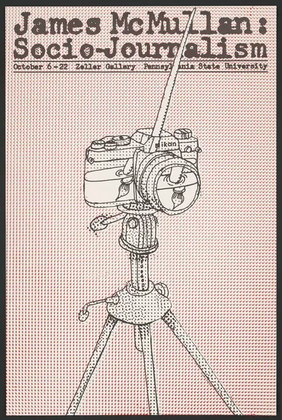 James McMullan, socio-journalism by Lanny Sommese, 1979 — digital art print download