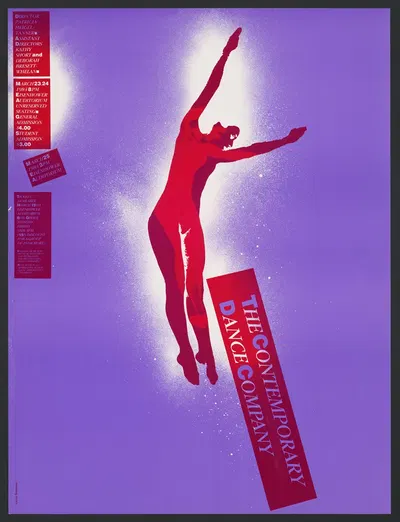 The Contemporary Dance Company by Lanny Sommese, 1980-1990 — digital art print download