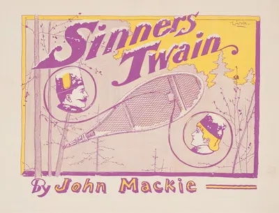 Sinners Twain by A.W.B. Lincoln, 1895 — digital art print download