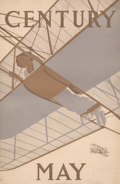 Century for May by Robert Wildhack, 1890 — digital art print download