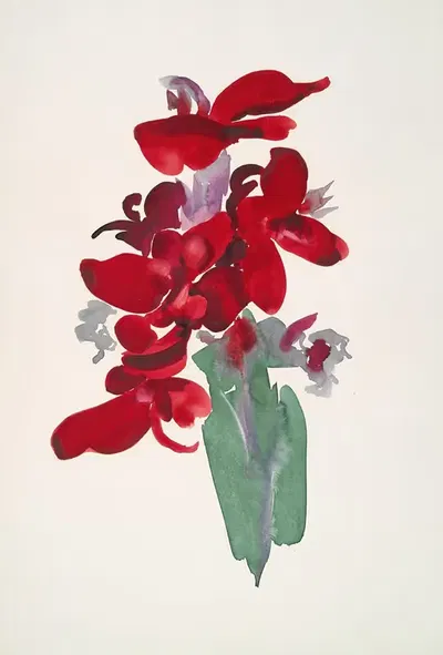 Red Canna by Georgia O’Keeffe, 1915 — digital art print download