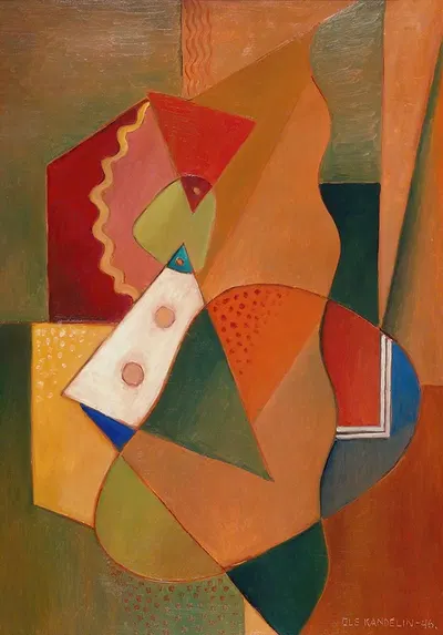 Композиция by Оле Канделин, 1946 — digital art print download