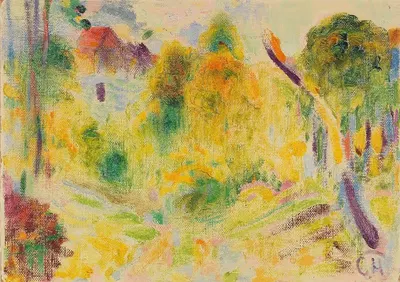 Пейзаж by Курт Херрманн, 1920 — digital art print download