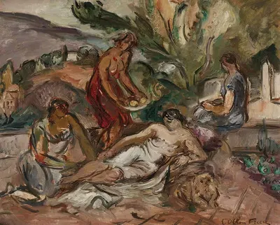 Les Baigneuses by Emile Othon Friesz, 1929 — digital art print download