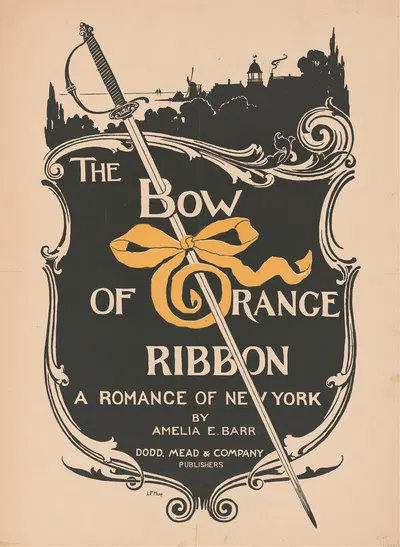 The bow of orange ribbon by Louis Frederick Hurd, 1895 — digital art print download