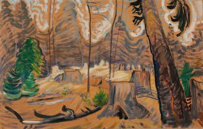 Forest Interior by Emily Carr — digital art print download