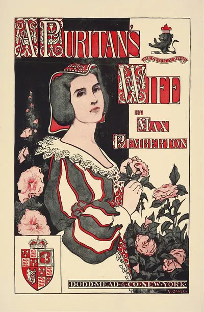 A puritan's wife by Violet Oakley, 1910 — digital art print download