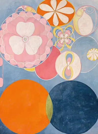 The Ten Largest, No. 2, Childhood by Hilma af Klint, 1907 — digital art print download