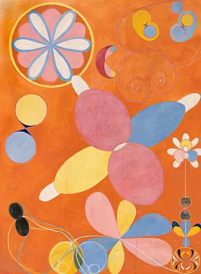 The Ten Largest, No. 4, Youth by Hilma af Klint, 1907 — digital art print download