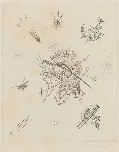 Kleine Welten X (R. 173) by Wassily Kandinsky, 1922 — digital art print download
