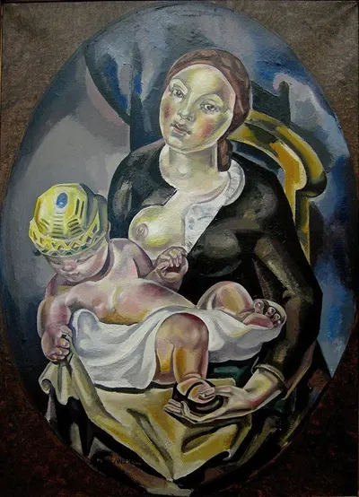Материнство by Мария Бланшар, 1924 — digital art print download