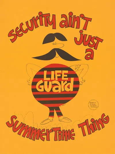 Security ain't just a summertime thing by Don Ferguson, 1964 — digital art print download