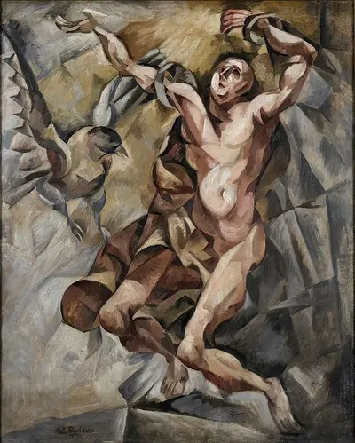 Prometheus by Antonin Procházka, 1911 — digital art print download