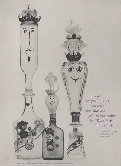 A royal reception awaits you when your ideas are printed into reality by the Kraft Printing Company by Don Madden, 1962 —…