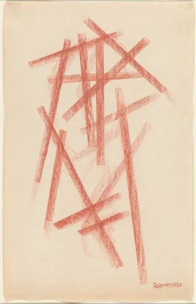 Linear Composition by Alexander Rodchenko, 1920 — digital art print download