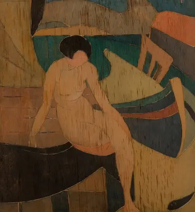 Чёрная рыба by Бланш Лаззель, 1920 — digital art print download